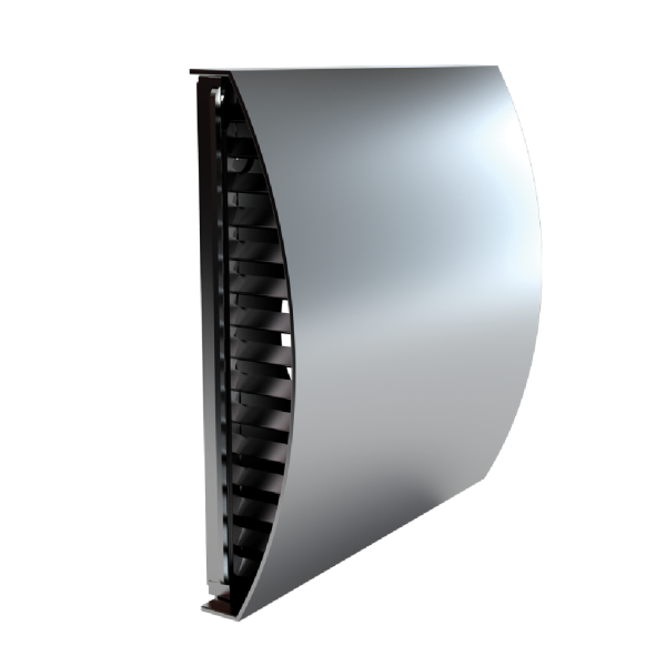 Außenhaube für Abluft- & Zulüftsysteme, Edelstahl, Ø100 mm