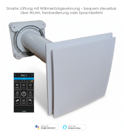 Dezentrale Lüftung AURA 150 SLIM mit Wärmerückgewinnung