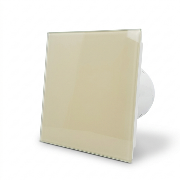 Badlüfter EOS 100 H Beige mit Feuchtigkeitssensor & Nachlauf