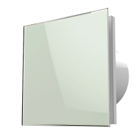 Badlüfter EOS 125 WH mit Echtglasfront,...