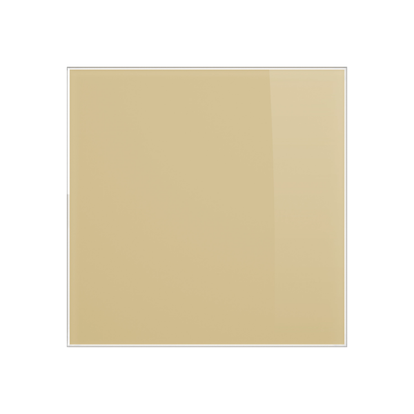 Glaspaneel für EOS-Ventilatoren in Hellbeige