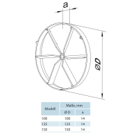 Rückschlagklappe KO Ø 100 mm