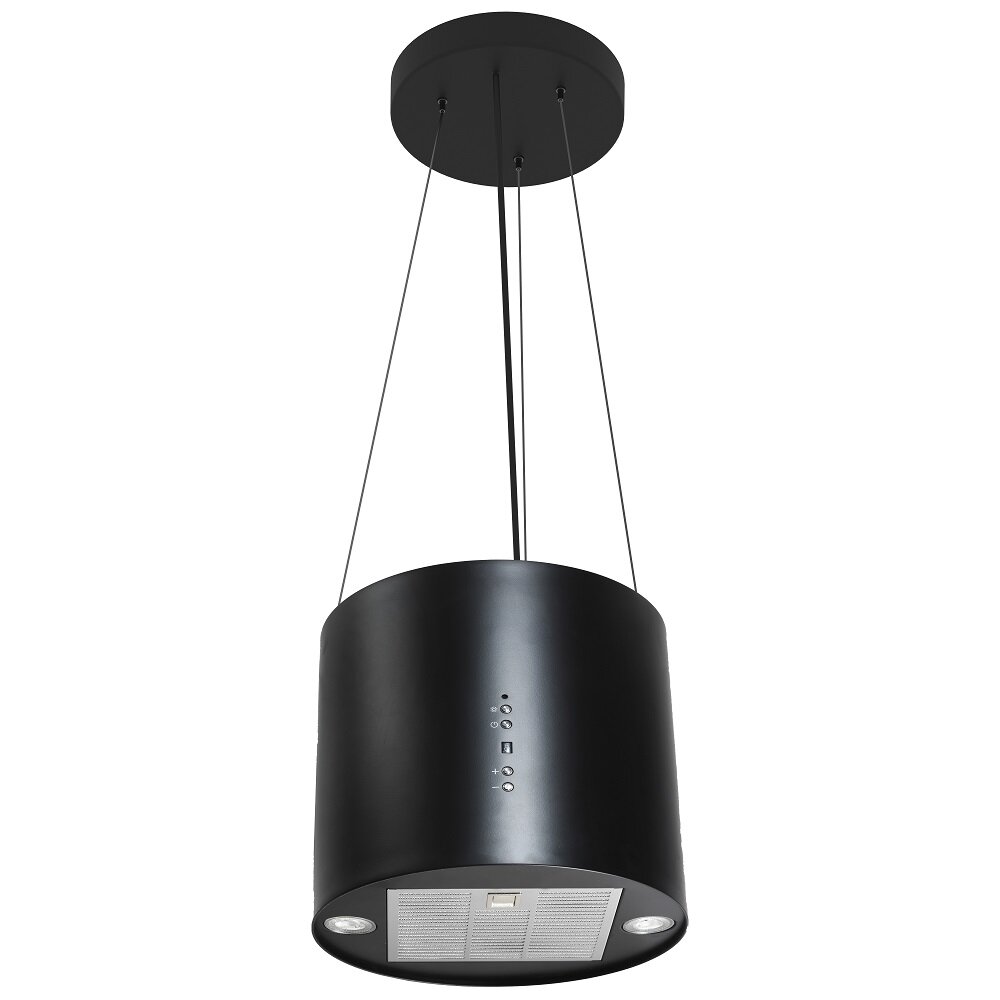Insel-Dunstabzugshaube ROLLION Black mit box
