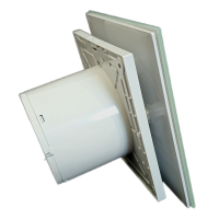 Badlüfter EOS 100 H WH mit Feuchtigkeitssensor & Nachlauf