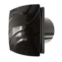 Badlüfter ALTO 100 Black mit Quick-Fix Montagesystem