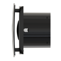 Badlüfter ALTO 100 Black mit Quick-Fix Montagesystem