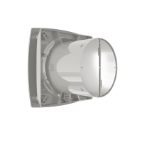 Badlüfter ALTO 100 TH Silver mit Nachlauf & Feuchtigkeitssensor