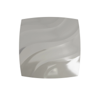 Badlüfter ALTO 100 TH Silver mit Nachlauf & Feuchtigkeitssensor