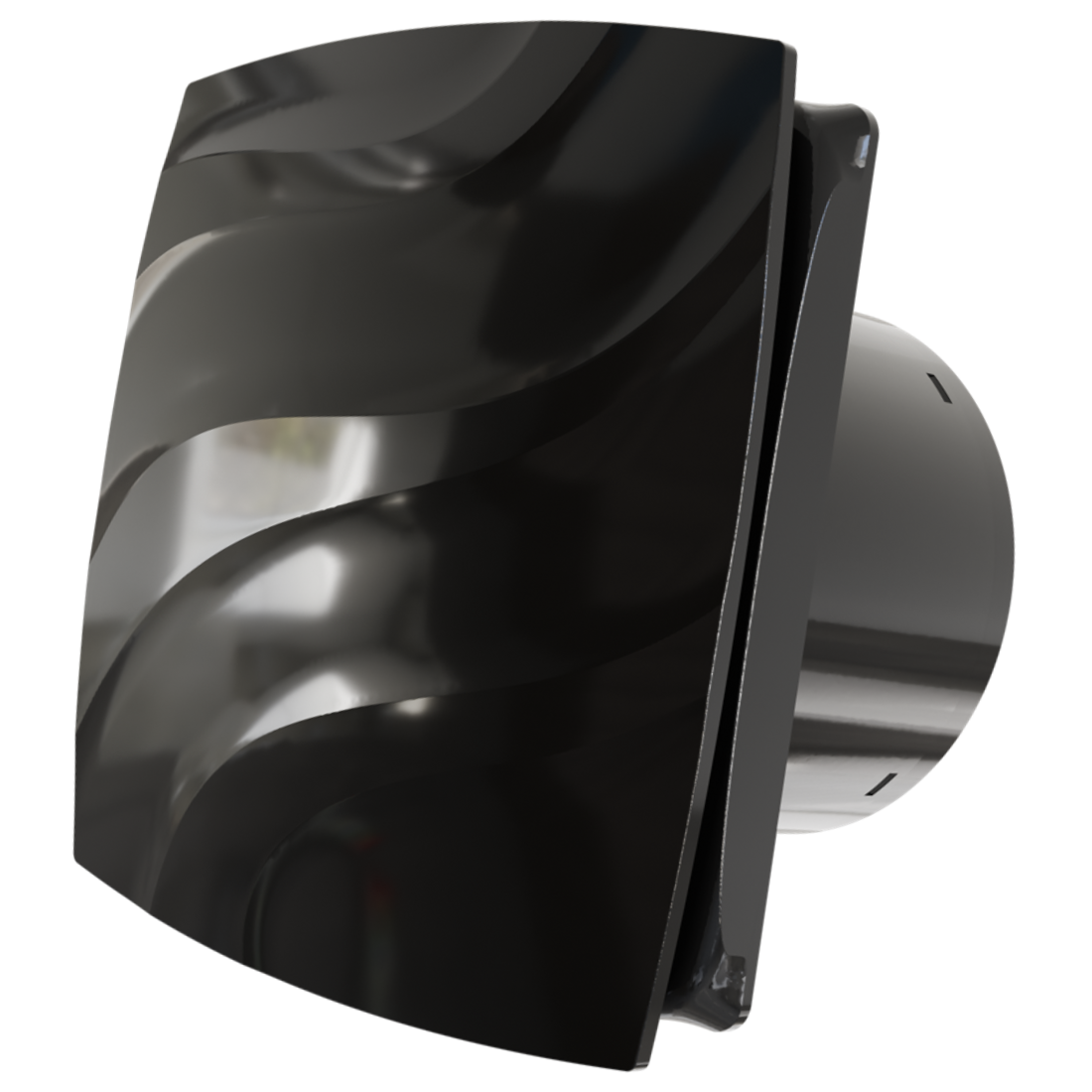 Badlüfter ALTO 120 Black mit Quick- box
