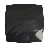 Badlüfter ALTO 120 Black mit Quick-Fix Montagesystem