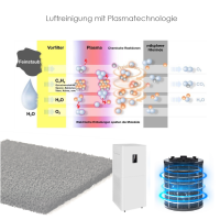 Luftreiniger mit Plasmatechnologie VITA R1000