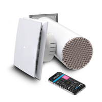 Dezentrale Lüftung AURA DUO 150 WiFi mit Wärmerückgewinnung