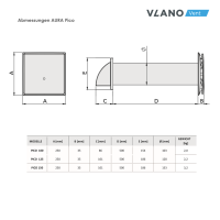Dezentrale Lüftung AURA DUO 150 WiFi mit Wärmerückgewinnung