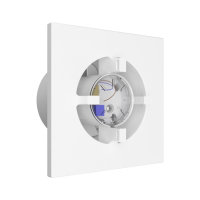 Badlüfter EOS 100 FP mit Fliesenfront, Rückschlagklappe