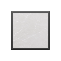 Badlüfter EOS 100 FP mit Fliesenfront, Rückschlagklappe