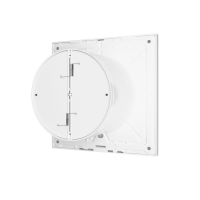 Badlüfter EOS 100 FP mit Fliesenfront, Rückschlagklappe